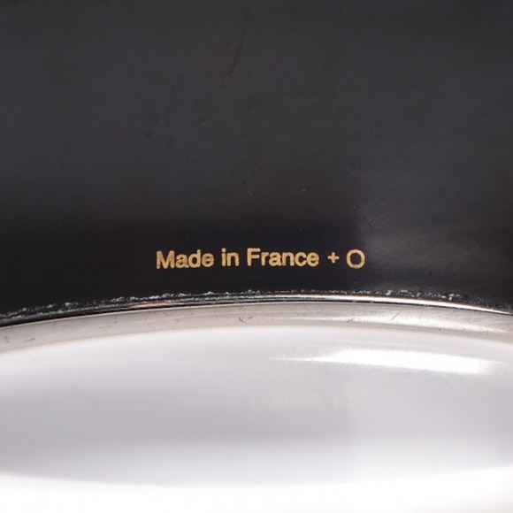 HERMES Enamel Printed Wide Quadrige Bracelet 75 - Picture 5 of 6